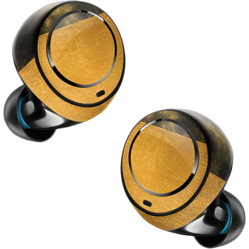 Black and Gold Split Marble Amazon Echo Buds Skin