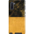 Black and Gold Split Marble Galaxy Cases