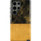 Black and Gold Split Marble Galaxy S23 Ultra Pro Case