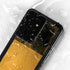 Black and Gold Split Marble Galaxy S24 Ultra Waterproof Case