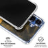 Black and Gold Split Marble Galaxy S25 Clear Case