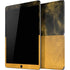 Black and Gold Split Marble iPad Skins