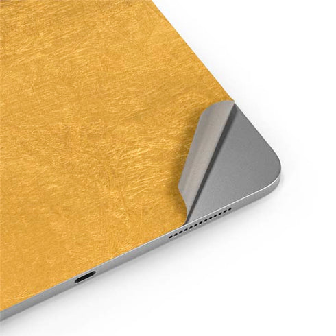 Black and Gold Split Marble Apple iPad Air Skin