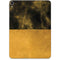 Black and Gold Split Marble Apple iPad Pro Skin