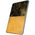 Black and Gold Split Marble iPad Pro 11in (2024) Clear Case