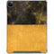 Black and Gold Split Marble iPad Cases