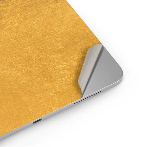 Black and Gold Split Marble iPad Pro 13in M4 (2024) Skin
