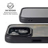 Black and Gold Split Marble iPhone 13 Kickstand Case
