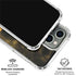 Black and Gold Split Marble iPhone 16 Pro Max Clear Case