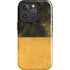 Black and Gold Split Marble iPhone 16 Pro Max Impact Case