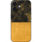 Black and Gold Split Marble iPhone 16 Skin