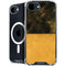 Black and Gold Split Marble iPhone 16e MagSafe Case