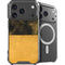 Black and Gold Split Marble iPhone 18 Pro MagSafe Case