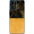 Black and Gold Split Marble Moto G Play 4G (2024) Skin