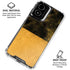 Black and Gold Split Marble Moto G Power 5G (2024) Clear Case