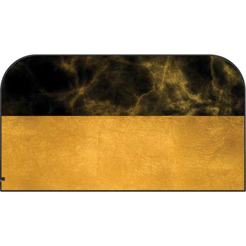 Black and Gold Split Marble Nintendo Switch 2 (2025) with Joy-Con Skin