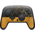Black and Gold Split Marble Nintendo Skins