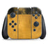 Black and Gold Split Marble Nintendo Skins