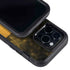 Black and Gold Split Marble Otterbox Defender iPhone Skin