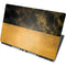 Black and Gold Split Marble Dell Precision Skin