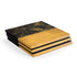 Black and Gold Split Marble PlayStation PS4 Skins