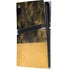 Black and Gold Split Marble PlayStation PS5 Skins