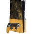 Black and Gold Split Marble PlayStation PS5 Skins