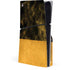 Black and Gold Split Marble PlayStation PS5 Skins
