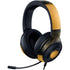 Black and Gold Split Marble Razer Kraken X Skin
