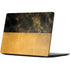 Black and Gold Split Marble Surface Laptop 7 15in Skin