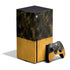 Black and Gold Split Marble Xbox Series X Skins