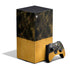 Black and Gold Split Marble XBox Series X Digital Edition Bundle Skin