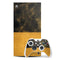 Black and Gold Split Marble Xbox Series X Skins