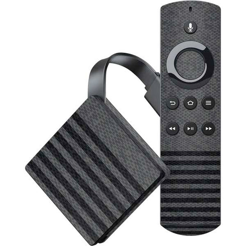Black and Grey Stripes Amazon Fire TV Skin