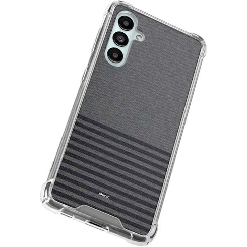 Black and Grey Stripes Galaxy A16 5G Clear Case