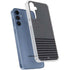 Black and Grey Stripes Galaxy A35 5G Clear Case