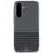 Black and Grey Stripes Galaxy A36 5G Clear Case