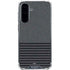 Black and Grey Stripes Galaxy A36 5G Clear Case