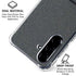 Black and Grey Stripes Galaxy A36 5G Clear Case