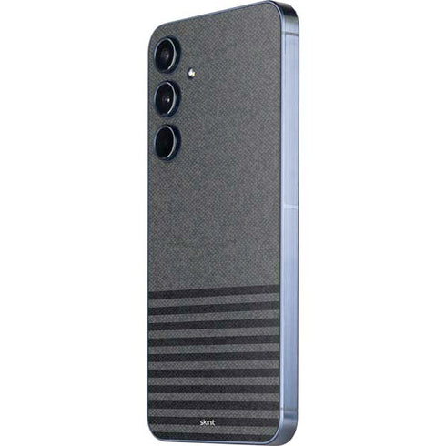 Black and Grey Stripes Galaxy A55 5G Skin