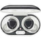 Black and Grey Stripes Galaxy Buds Plus Skin