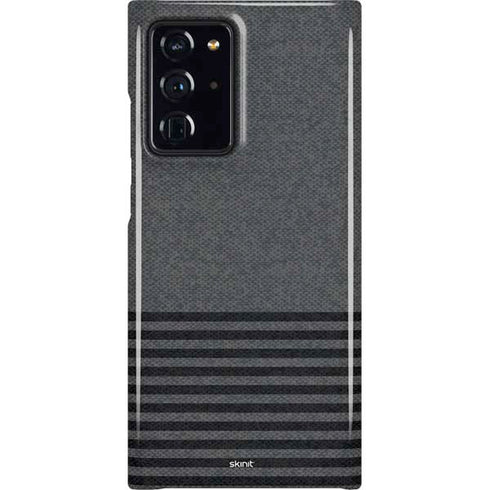 Black and Grey Stripes Galaxy Cases