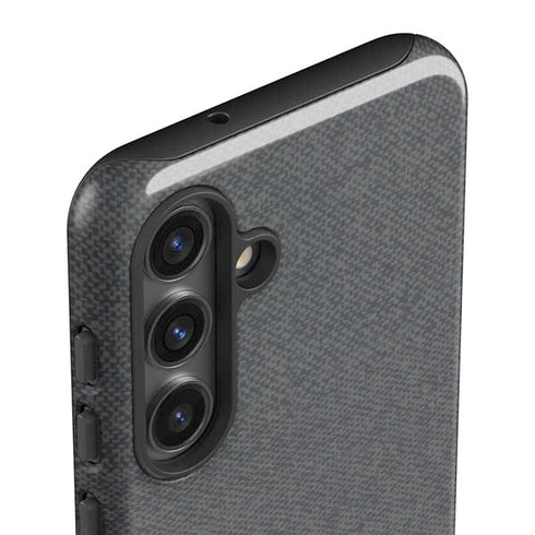 Black and Grey Stripes Galaxy S25 Impact Case