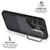 Black and Grey Stripes Galaxy S25 Kickstand Case