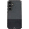 Black and Grey Stripes Galaxy S25 Plus Impact Case