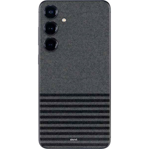 Black and Grey Stripes Galaxy S25 Plus Skin