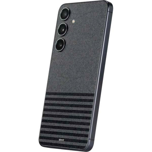 Black and Grey Stripes Galaxy S25 Plus Skin