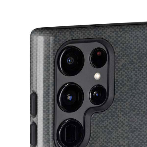 Black and Grey Stripes Galaxy S25 Ultra Impact Case