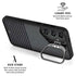 Black and Grey Stripes Galaxy S25 Ultra Kickstand Case