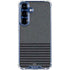 Black and Grey Stripes Galaxy S25 Clear Case
